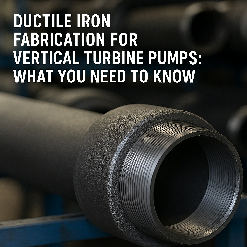 Ductile Iron Fabrication for Vertical Turbine Pumps