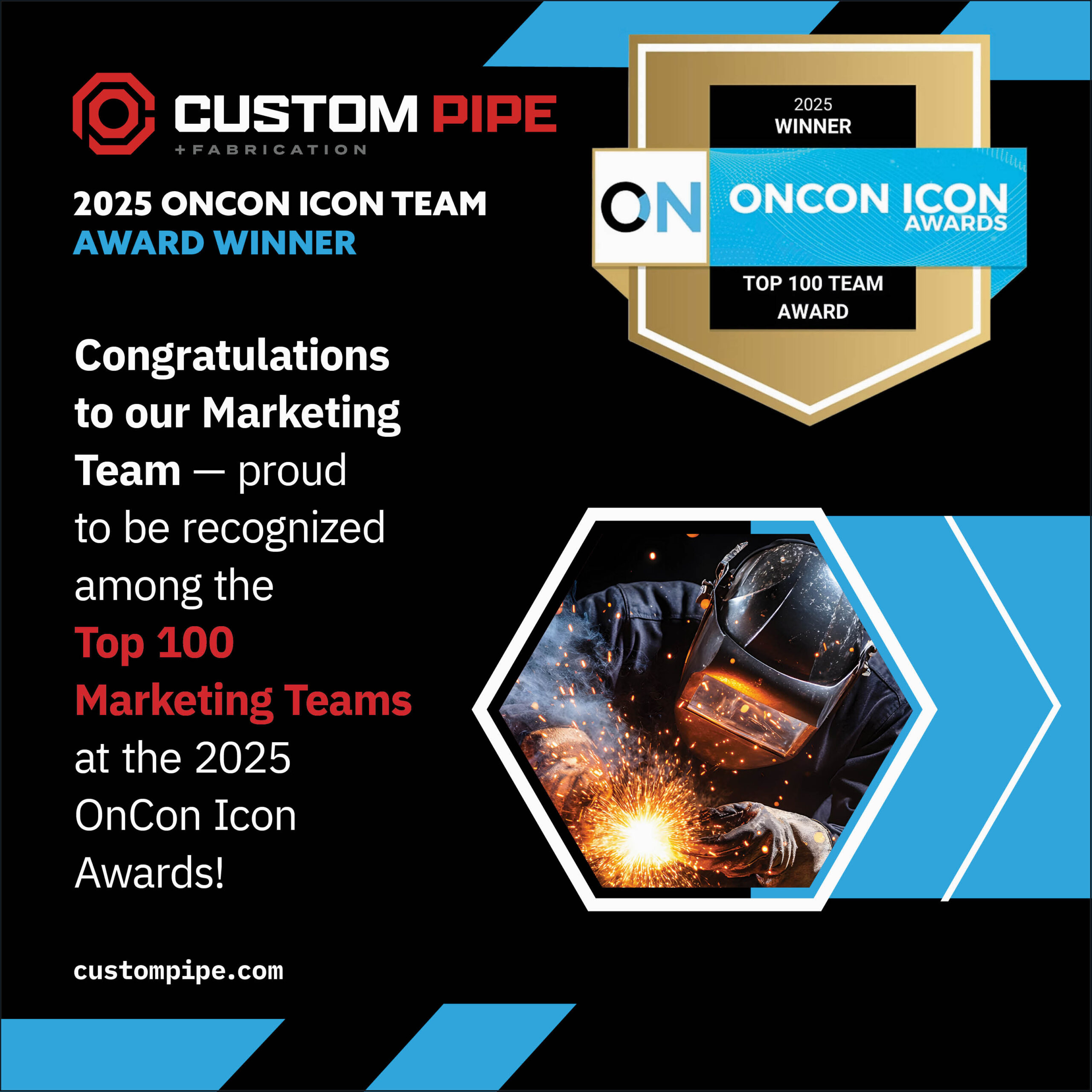 Top 100 Marketing Teams Award